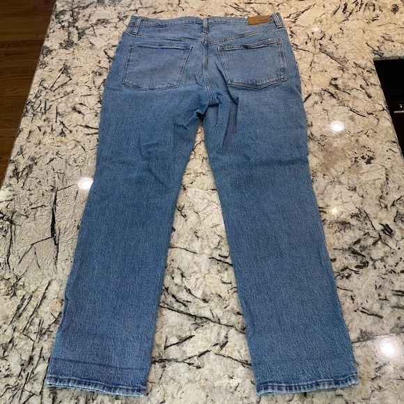 Madewell The High-Rise Slim Boyjean: Ripped Edition Size 32 - Picture 3 of 9